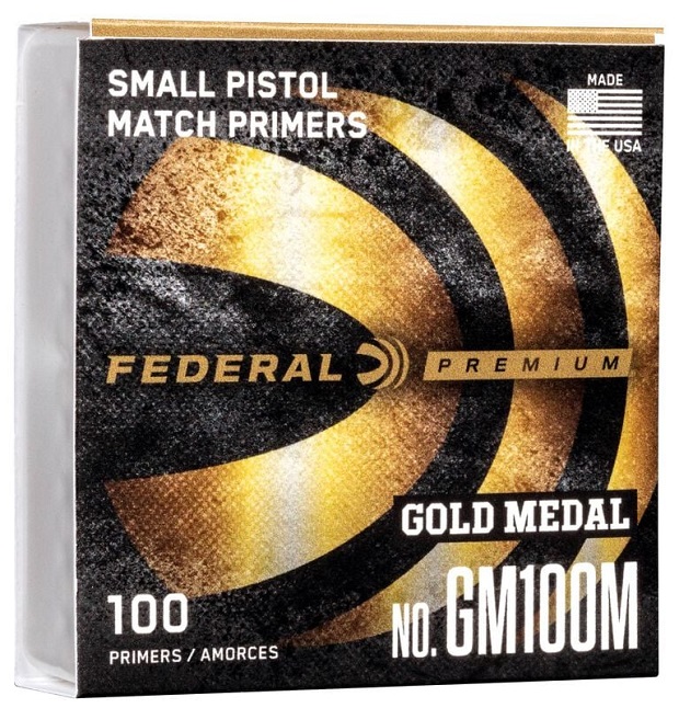 Federal Gold Metal Match Small Pistol GM100M (1000 QT)