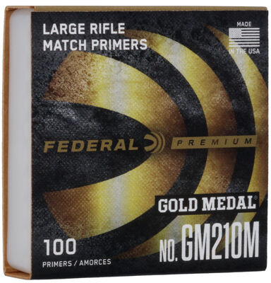 Federal GM#210M Large Rifle primers (1000)