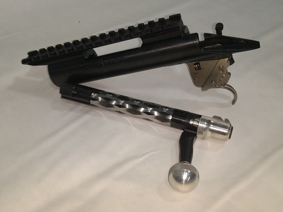 Remington Short Action Repeater Receiver W/PTG Sm Diamond Bolt