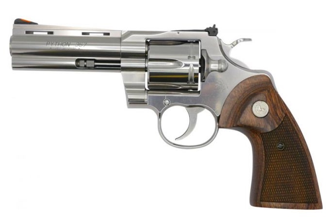 Colt Python 4.25" SS 357 Mag